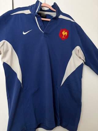 Camiseta Rugby Francia Nike 2003-05 Vintage FFR