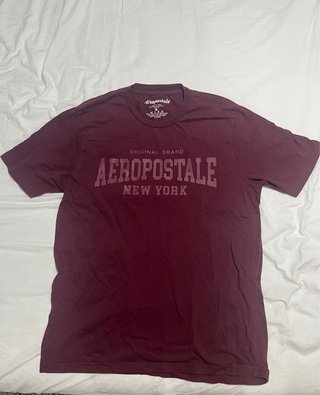 Camiseta Aeropostale L/42-44/52-54 Rojo