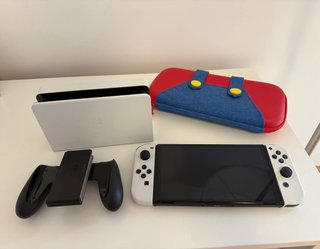 Nintendo Switch OLED blanca