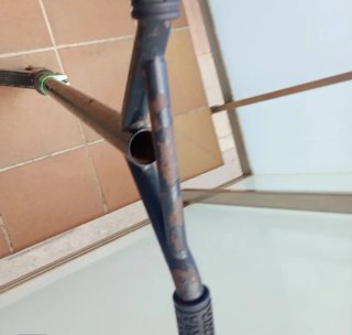 Patinete algo oxidado