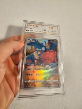 Pokémon Druddigon 011/012 NXR GEM MINT 10
