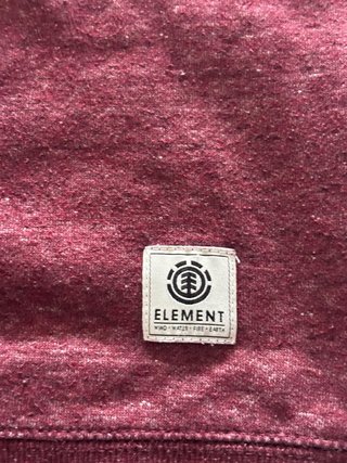 Jersey Element Raglan Rojo y Gris