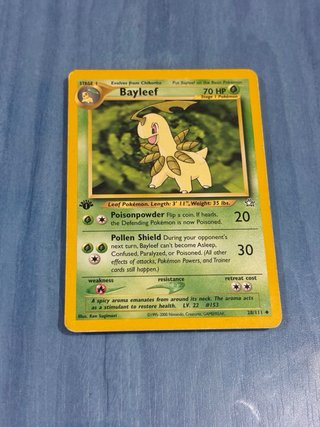 Carta pokémon: Bayleef 28/111 inglés