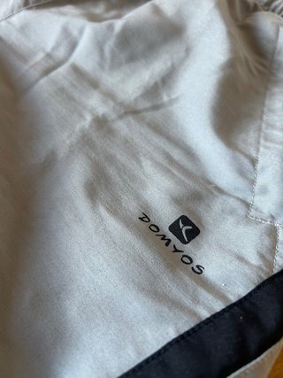 Pantalón Domyos gris claro deportivo trekking L