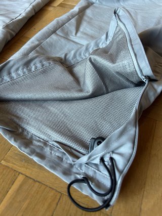 Pantalón Domyos gris claro deportivo trekking L