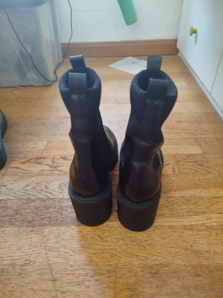 Botines Zara Mujer Negros