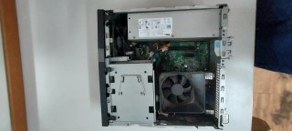 2 Cajas PC Vacías Dell y HP Negras
