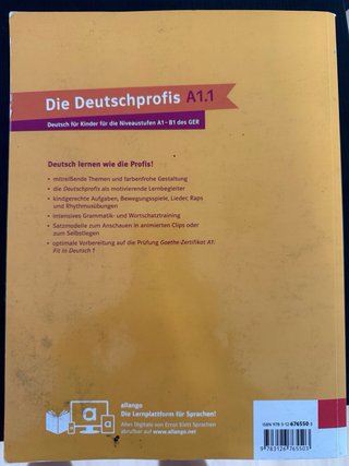 Die Deutschprofis A1.1 Libro curso y ejercicios al