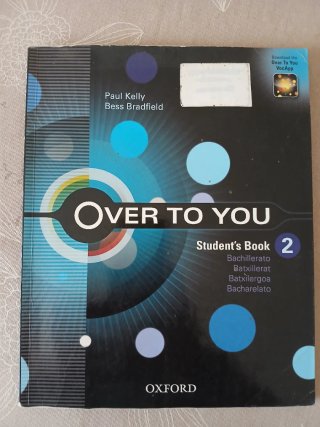 Over to you. Students book. Oxford.2° Bachillerato