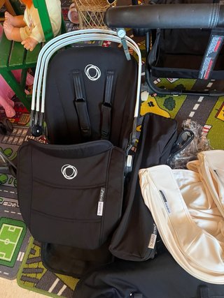 Bugaboo Donkey gemelar, 2 Sillas de paseo y Capazo