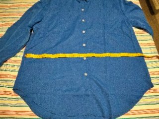 Camisa azul mujer