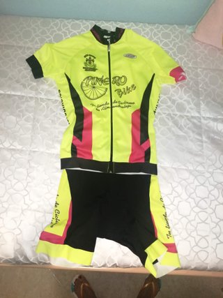 Equipación Ciclismo Mujer Talla S: Culotte + Maill