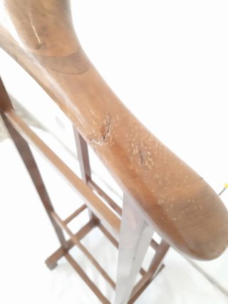 Servomuto vintage in legno