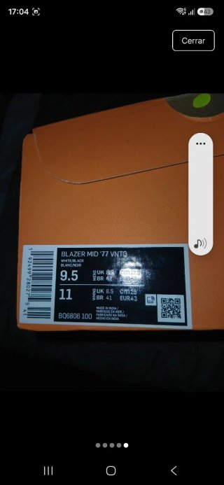Botas Nike Blazer Talla 43