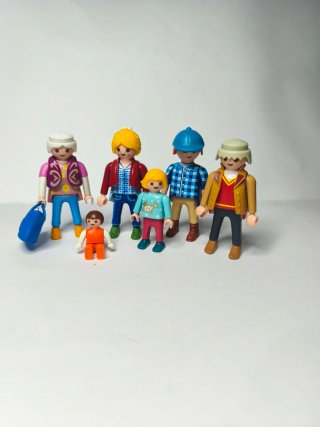 Lote Playmobil Familia