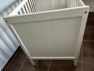 Cuna Ikea Blanca con colchon