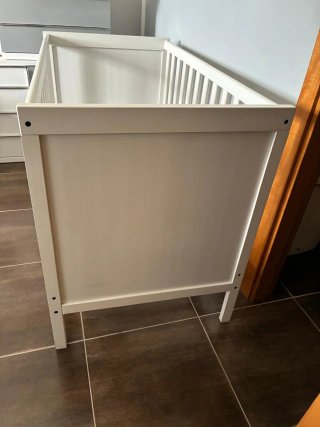 Cuna Ikea Blanca con colchon