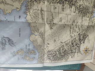 Mapa Old world warhammer fantasy