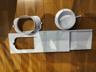 Adaptador ventana aire acondicionado portátil