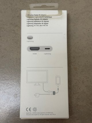 Adaptador Apple Lightning a HDMI AV Digital