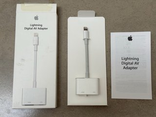 Adaptador Apple Lightning a HDMI AV Digital