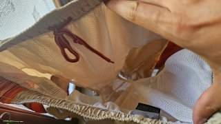 Costume Nike vintage xl beige/arancione