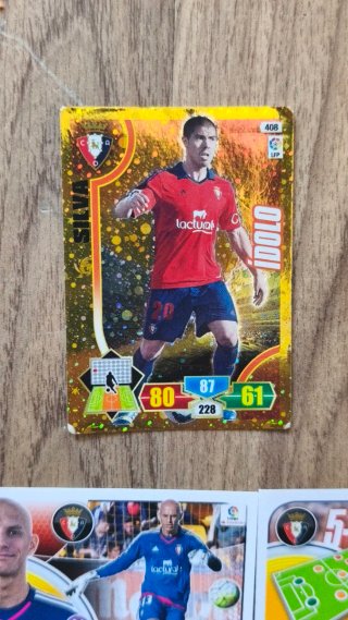 Lote 34 Cromos CA Osasuna Panini Adrenalyn