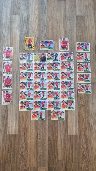Lote 34 Cromos CA Osasuna Panini Adrenalyn
