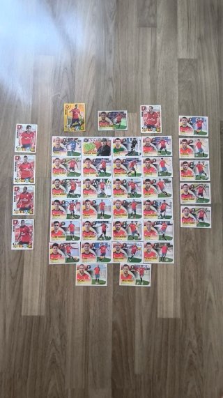 Lote 34 Cromos CA Osasuna Panini Adrenalyn