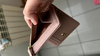 Cartera monedero rosa