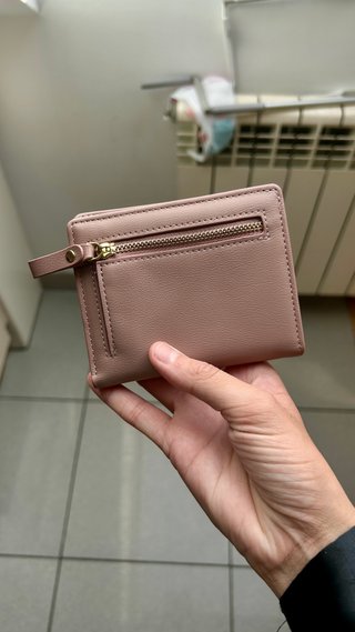 Cartera monedero rosa