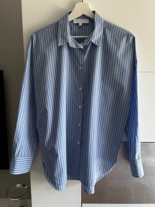 Camisa Scalpers Rayas Azul Talla M