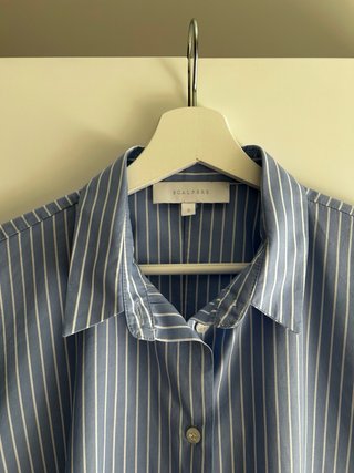 Camisa Scalpers Rayas Azul Talla M