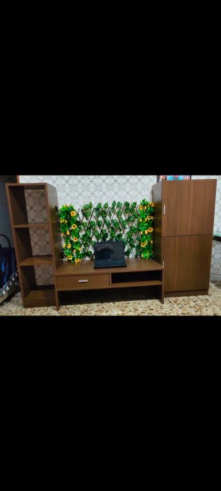 Mueble TV 3 módulos madera