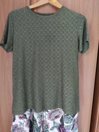 Completo floreale giacca e pantaloni