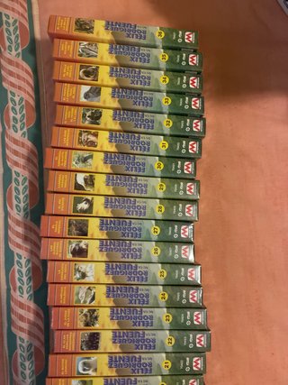 Colección Completa VHS Félix Rodríguez de la Fuent