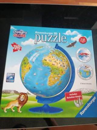 Puzzle 3D Ravensburger Globo 180 Piezas