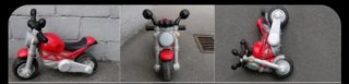 Moto correpasillos Chicco Ducati Monster Roja