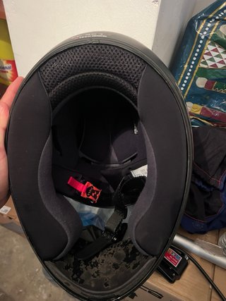 Casco Integral Moto LS2 Negro Mate