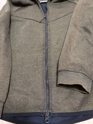 Nike Tech Fleece Sudadera Cremallera Verde Caqui