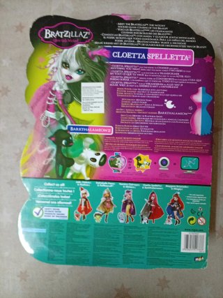 Muñeca Bratzillaz Cloetta Spelletta