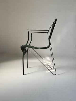 Silla “Metalástica” Oscar Tusquets 1987 vintage