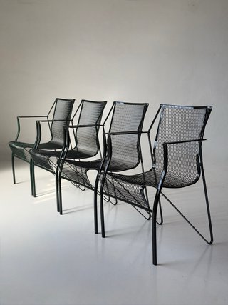 Silla “Metalástica” Oscar Tusquets 1987 vintage