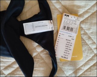 Bikini Tanga Women Secret Negro