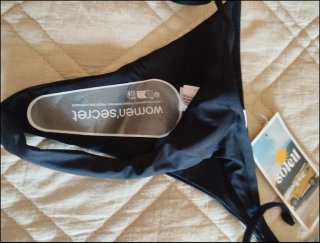 Bikini Tanga Women Secret Negro