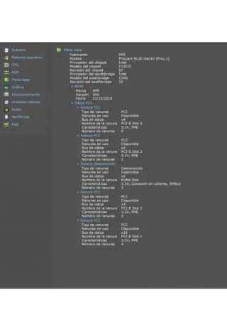 Servidor HPE ProLiant ML30 Gen10, 16 Gb Ram, E2124