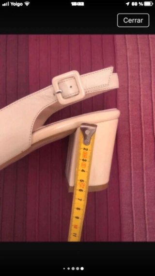 Zapatos Ana Román Piel Beige Talla 40