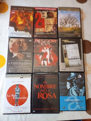 Lote 25 películas DVD cine contemporáneo y actual