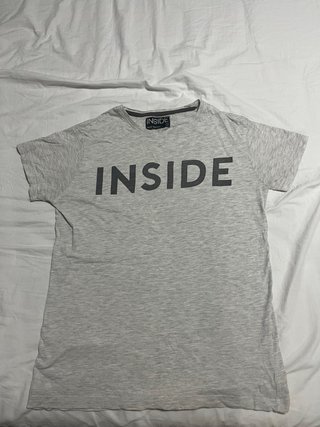 Camiseta INSIDE Gris Talla M