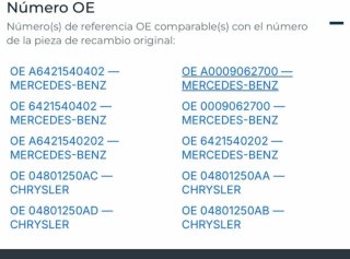 Alternador Mercedes Benz A0009062700 Valeo